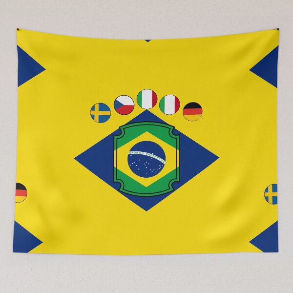 Item preview, Brazil World Champions - Five Star Concept designed and sold by p-Phictures4.