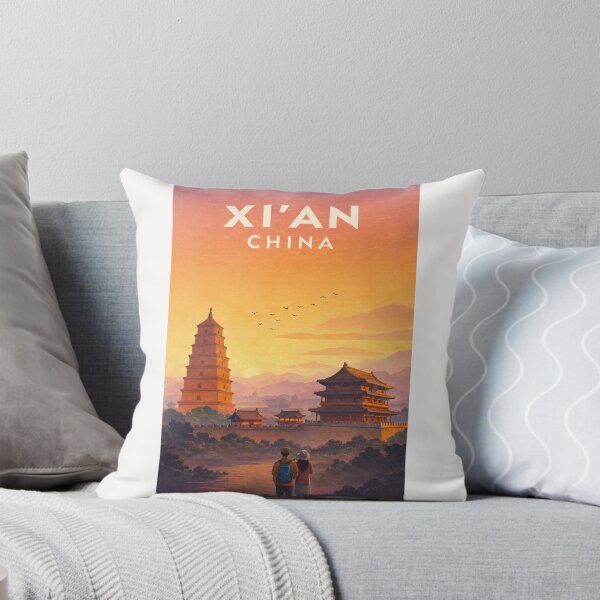 Item preview, Xi'an Giant Wild Goose Pagoda Ancient City China designed and sold by Places On Earth.