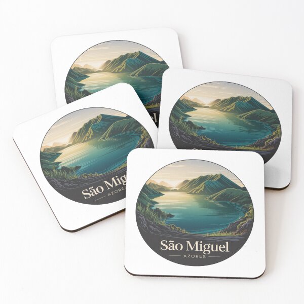 Item preview, São Miguel Azores Portugal: Green Mountain Lake View designed and sold by CircinusStore.