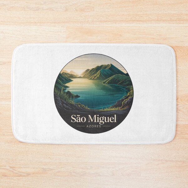 Item preview, São Miguel Azores Portugal: Green Mountain Lake View designed and sold by CircinusStore.