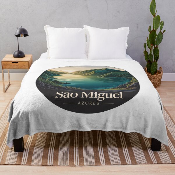 Item preview, São Miguel Azores Portugal: Green Mountain Lake View designed and sold by CircinusStore.
