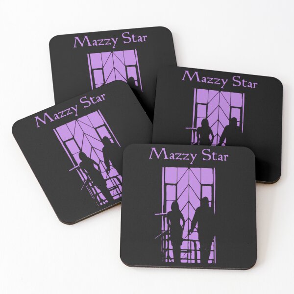 Item preview, Mazzy Star Minimalist Silhouette Figures and Gothic Window Frame designed and sold by Lai Fai.