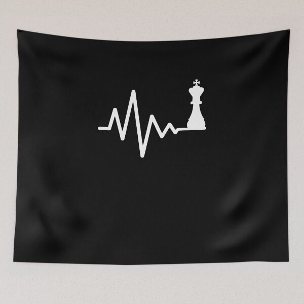 Item preview, Chess Heartbeat V3 designed and sold by TeeTimeGuys.