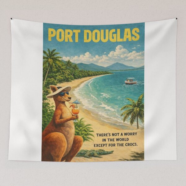 Item preview, Port Douglas Four Mile Beach Daintree Coast Queensland Australia designed and sold by Places On Earth.