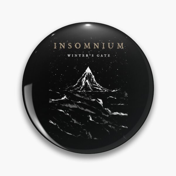 Item preview, Insomnium Winter's Gate Snowy Mountain Peak and Starry Night Sky designed and sold by Lai Fai.