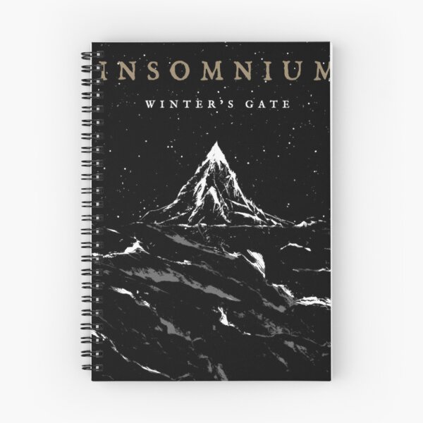 Item preview, Insomnium Winter's Gate Snowy Mountain Peak and Starry Night Sky designed and sold by Lai Fai.