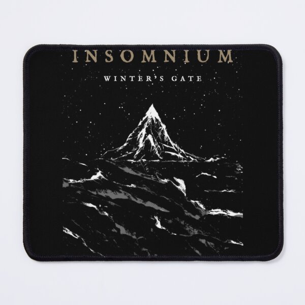 Item preview, Insomnium Winter's Gate Snowy Mountain Peak and Starry Night Sky designed and sold by Lai Fai.
