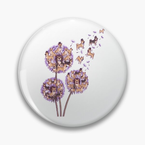Item preview, Norwegian Buhund Dandelion Flower Dog Lover designed and sold by dian-rody-crest.