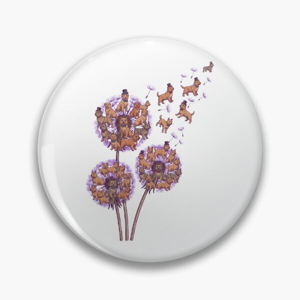 Item preview, Norwich Terrier Dandelion Flower Dog Lover designed and sold by dian-rody-crest.