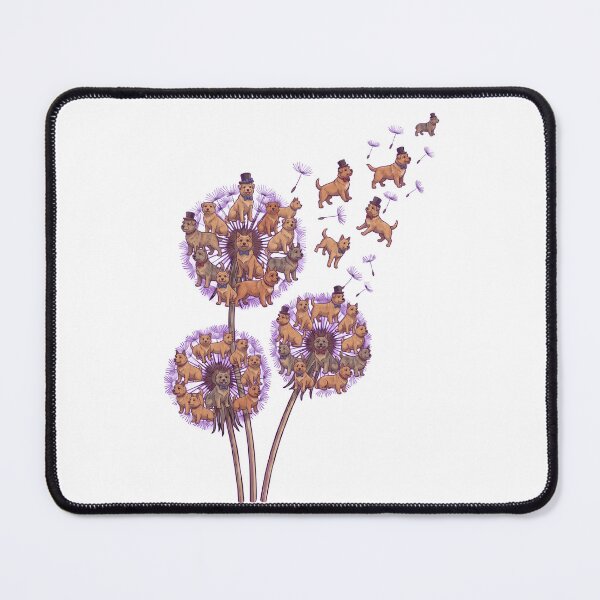 Item preview, Norwich Terrier Dandelion Flower Dog Lover designed and sold by dian-rody-crest.
