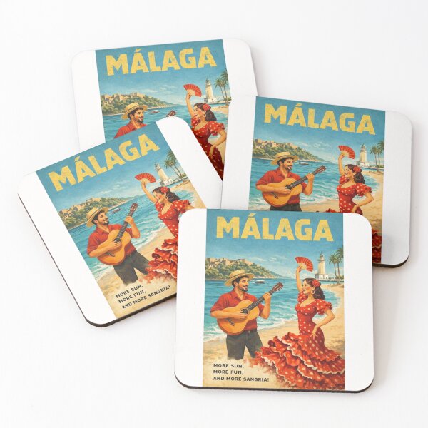 Item preview, Málaga Flamenco Costa del Sol Andalusia Spain designed and sold by Places On Earth.