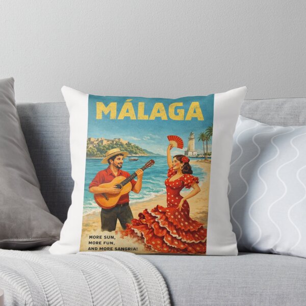 Item preview, Málaga Flamenco Costa del Sol Andalusia Spain designed and sold by Places On Earth.