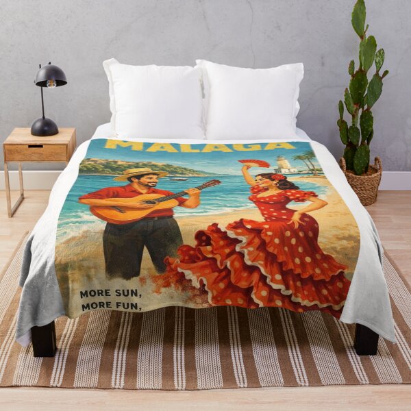 Item preview, Málaga Flamenco Costa del Sol Andalusia Spain designed and sold by Places On Earth.