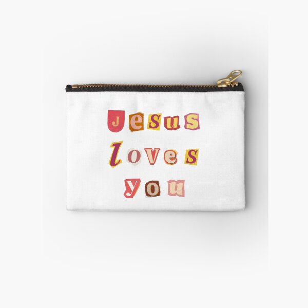 Item preview, Jesus Loves You - hoodie, sticker, mug, bag etc designed and sold by HisDesignCo.