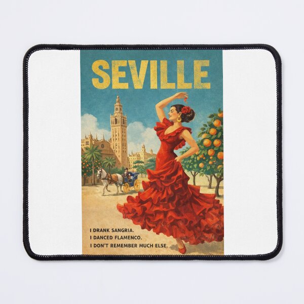 Item preview, Seville Plaza de España Giralda Andalusia Spain designed and sold by Places On Earth.