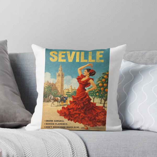 Item preview, Seville Plaza de España Giralda Andalusia Spain designed and sold by Places On Earth.