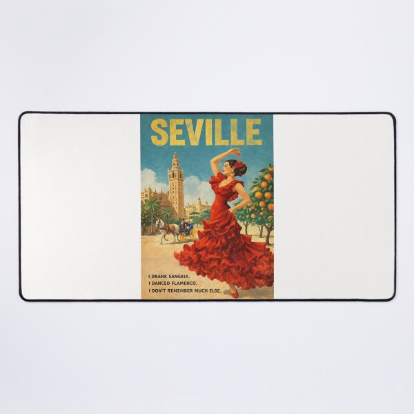 Item preview, Seville Plaza de España Giralda Andalusia Spain designed and sold by Places On Earth.