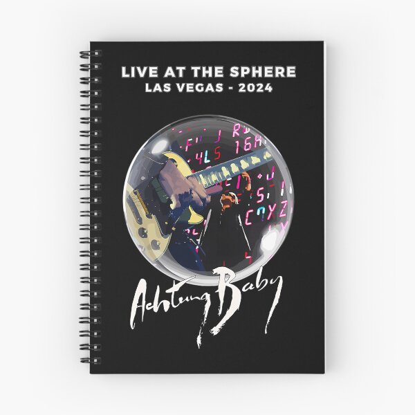 Item preview, Live At The Sphere Las Vegas Achtung Baby Guitar designed and sold by Malsoy.