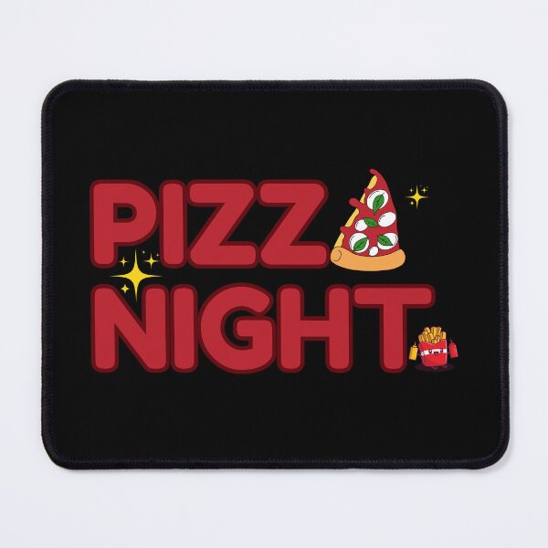 Item preview, Pizza Night! Cute Slice & Kawaii French Fries Sticker designed and sold by Frafri92.
