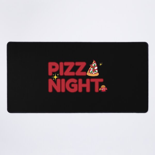 Item preview, Pizza Night! Cute Slice & Kawaii French Fries Sticker designed and sold by Frafri92.