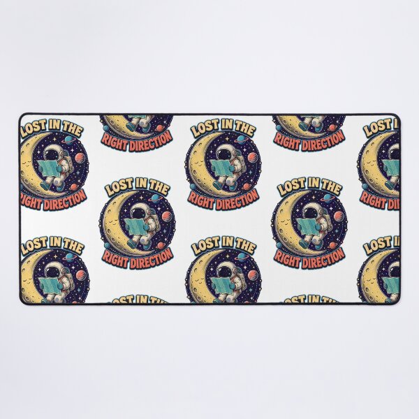 Item preview, Lost in the Right Direction – Retro Astronaut Adventure designed and sold by sabily.