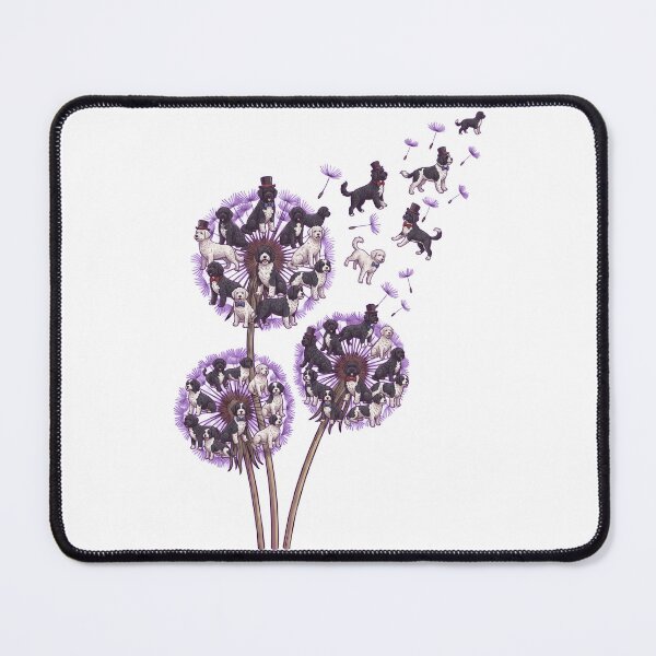 Item preview, Portuguese Water Dog Dandelion Flower Dog Lover designed and sold by dian-rody-crest.