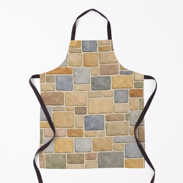 Item preview, Stone wall multicolour print designed and sold by KLflorals.