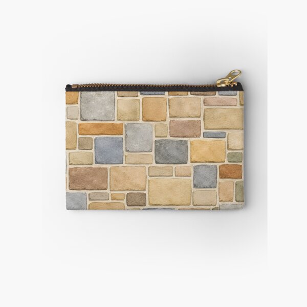 Item preview, Stone wall multicolour print designed and sold by KLflorals.