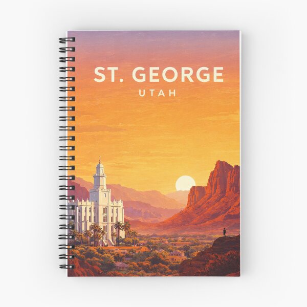 Item preview, St. George Red Cliffs Snow Canyon Utah Desert Landscape designed and sold by Places On Earth.