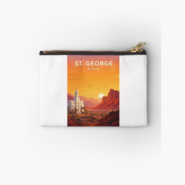 Item preview, St. George Red Cliffs Snow Canyon Utah Desert Landscape designed and sold by Places On Earth.