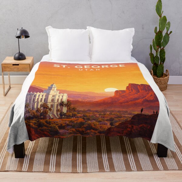 Item preview, St. George Red Cliffs Snow Canyon Utah Desert Landscape designed and sold by Places On Earth.