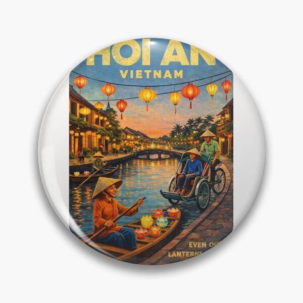 Item preview, Hoi An Ancient Town Thu Bon River Lantern Festival Vietnam designed and sold by Places On Earth.