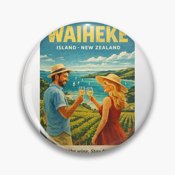 Item preview, Waiheke Island Hauraki Gulf Vineyards Auckland New Zealand designed and sold by Places On Earth.