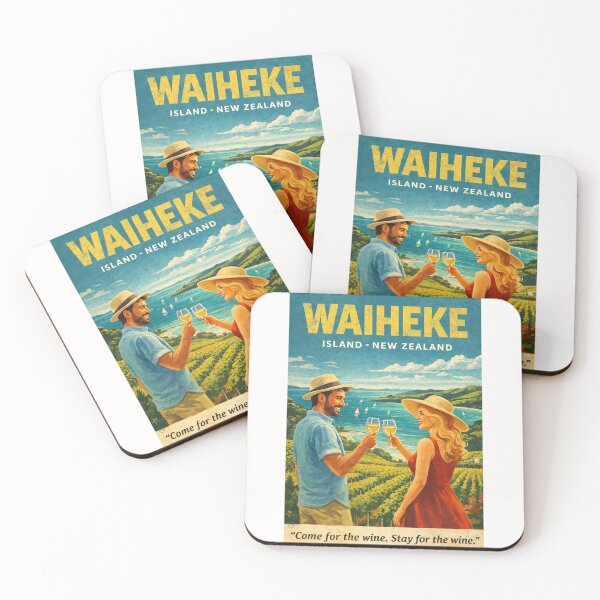 Item preview, Waiheke Island Hauraki Gulf Vineyards Auckland New Zealand designed and sold by Places On Earth.
