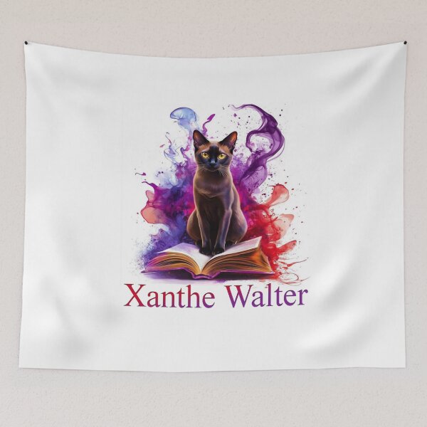Item preview, xanthe walter cat logo designed and sold by Jorge Michael  Cordeiro Correa.
