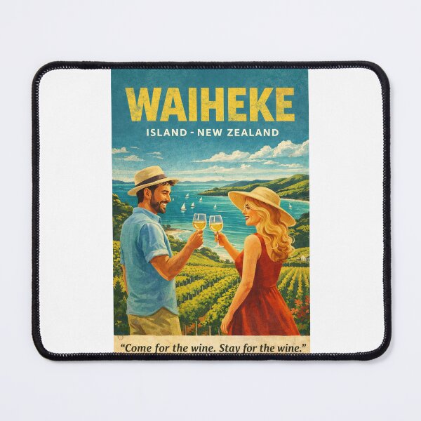Item preview, Waiheke Island Hauraki Gulf Vineyards Auckland New Zealand designed and sold by Places On Earth.