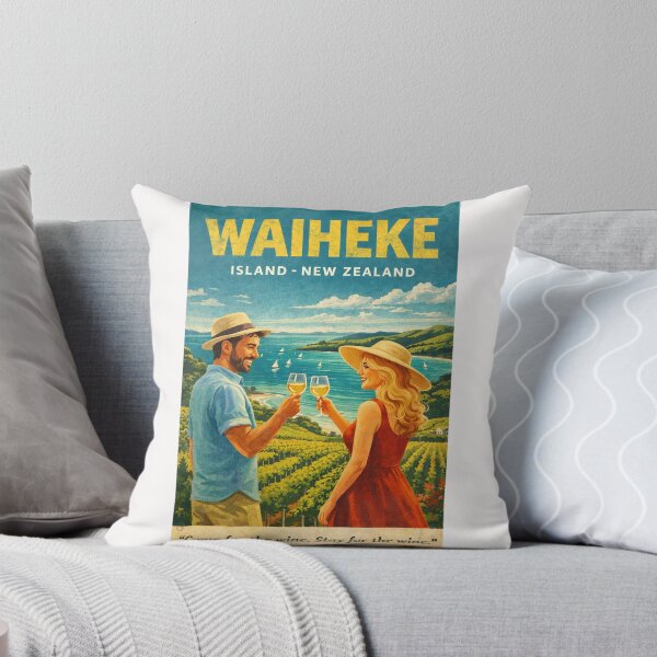 Item preview, Waiheke Island Hauraki Gulf Vineyards Auckland New Zealand designed and sold by Places On Earth.