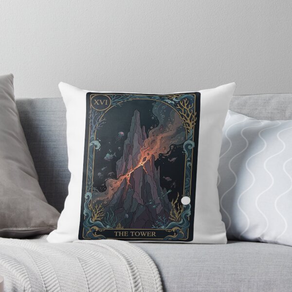 Item preview, Hydrothermal Tower Tarot Card Ocean Art designed and sold by SMARTKIT  DESIGNAGENCY.