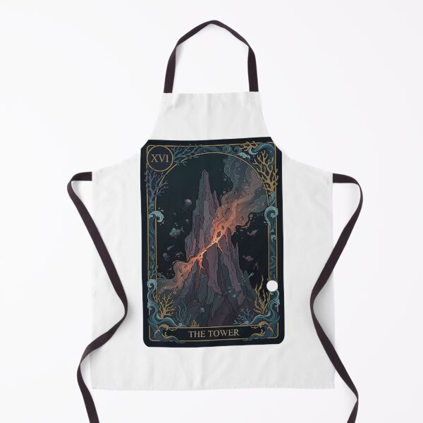 Item preview, Hydrothermal Tower Tarot Card Ocean Art designed and sold by SMARTKIT DESIGNAGENCY.