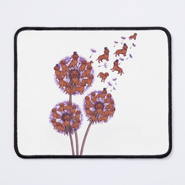 Item preview, Redbone Coonhound Dandelion Flower Dog Lover designed and sold by dian-rody-crest.