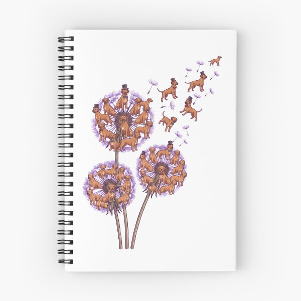 Item preview, Rhodesian Ridgeback Dandelion Flower Dog Lover designed and sold by dian-rody-crest.