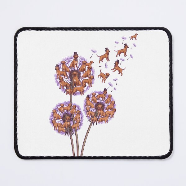 Item preview, Rhodesian Ridgeback Dandelion Flower Dog Lover designed and sold by dian-rody-crest.