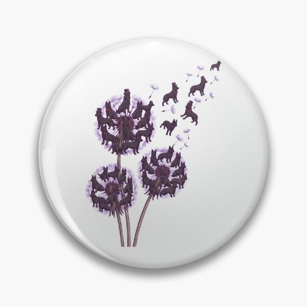 Item preview, Schipperke Dandelion Flower Dog Lover designed and sold by dian-rody-crest.