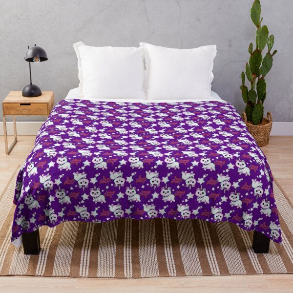 Item preview, Magical Kittycorn & Star Seamless Pattern designed and sold by dotdotsmilecreative.