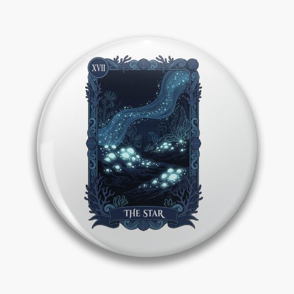Item preview, Bioluminescent Star Tarot Card Ocean Art designed and sold by SMARTKIT  DESIGNAGENCY.