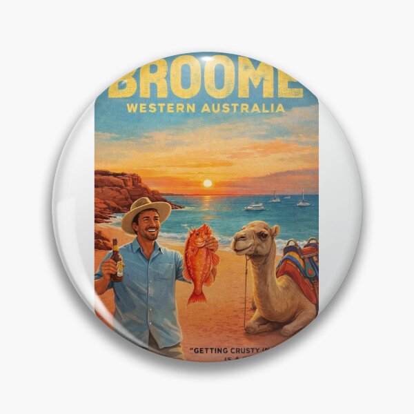 Item preview, Broome Western Australia Cable Beach Roebuck Bay Sunset and Red Emperor designed and sold by Aryabek.