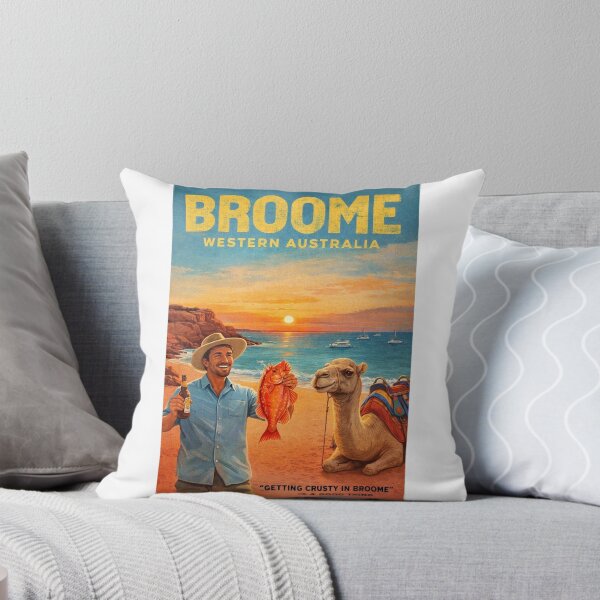 Item preview, Broome Western Australia Cable Beach Roebuck Bay Sunset and Red Emperor designed and sold by Aryabek.