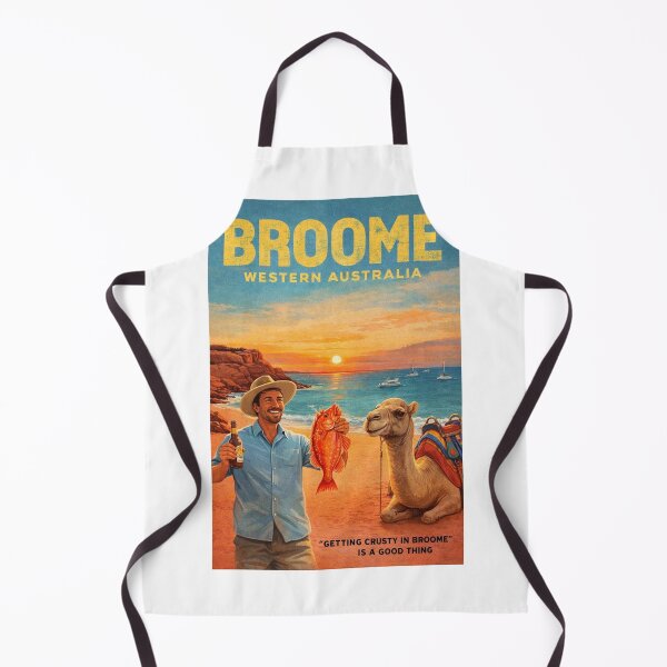 Item preview, Broome Western Australia Cable Beach Roebuck Bay Sunset and Red Emperor designed and sold by Aryabek.
