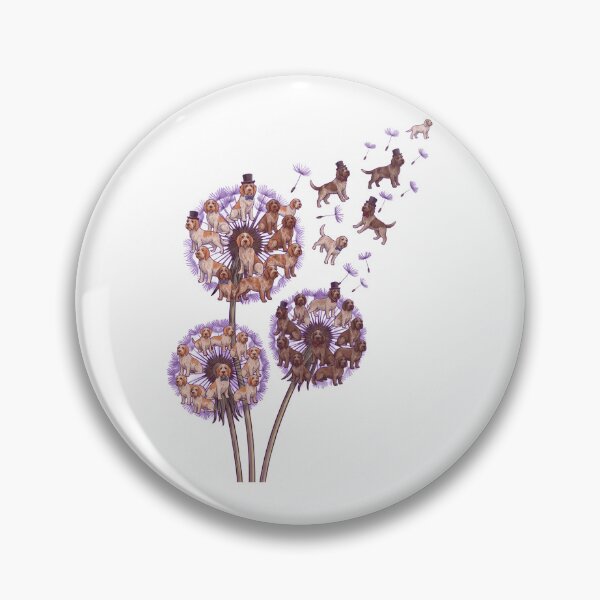 Item preview, Spinone Italiano Dandelion Flower Dog Lover designed and sold by dian-rody-crest.