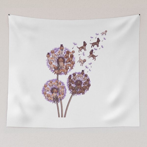 Item preview, Spinone Italiano Dandelion Flower Dog Lover designed and sold by dian-rody-crest.